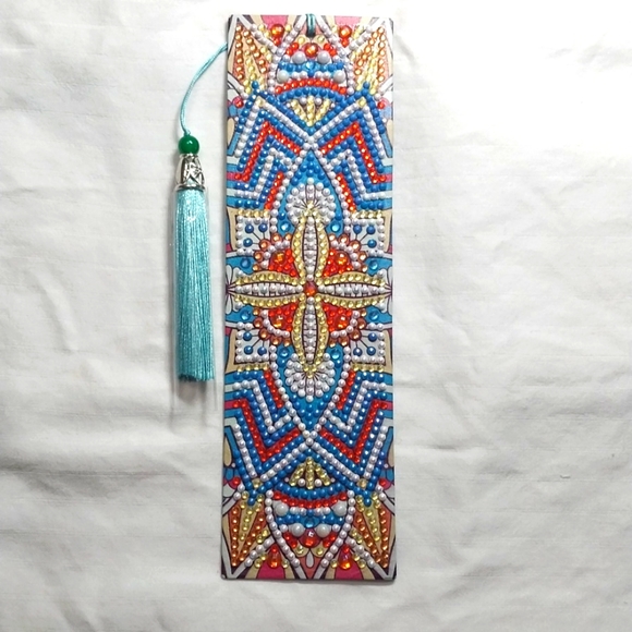 Diamond Art Leather Bookmark - Picture 1 of 1